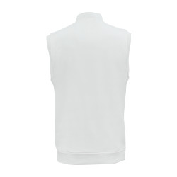 Whitedot Off White Zip Up Without Sleeves Cricket Jumper Whitedot Off White Zip Up Without Sleeves Cricket Jumper